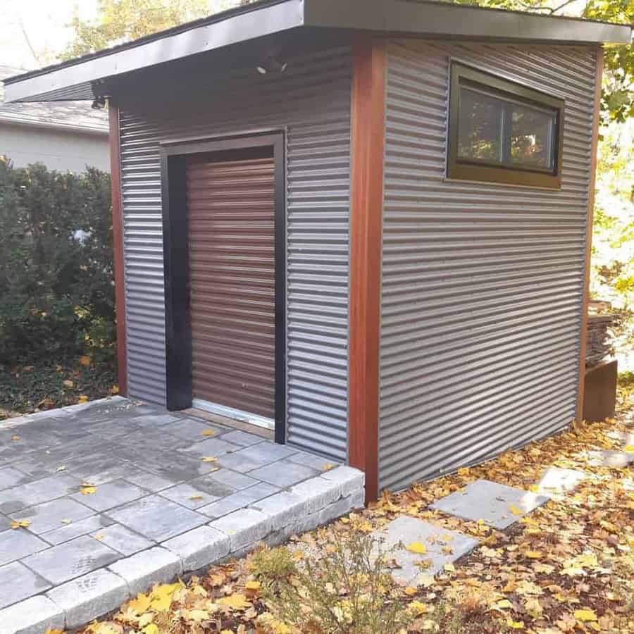 Roll Up Shed Door Ideas Hahnbuilders