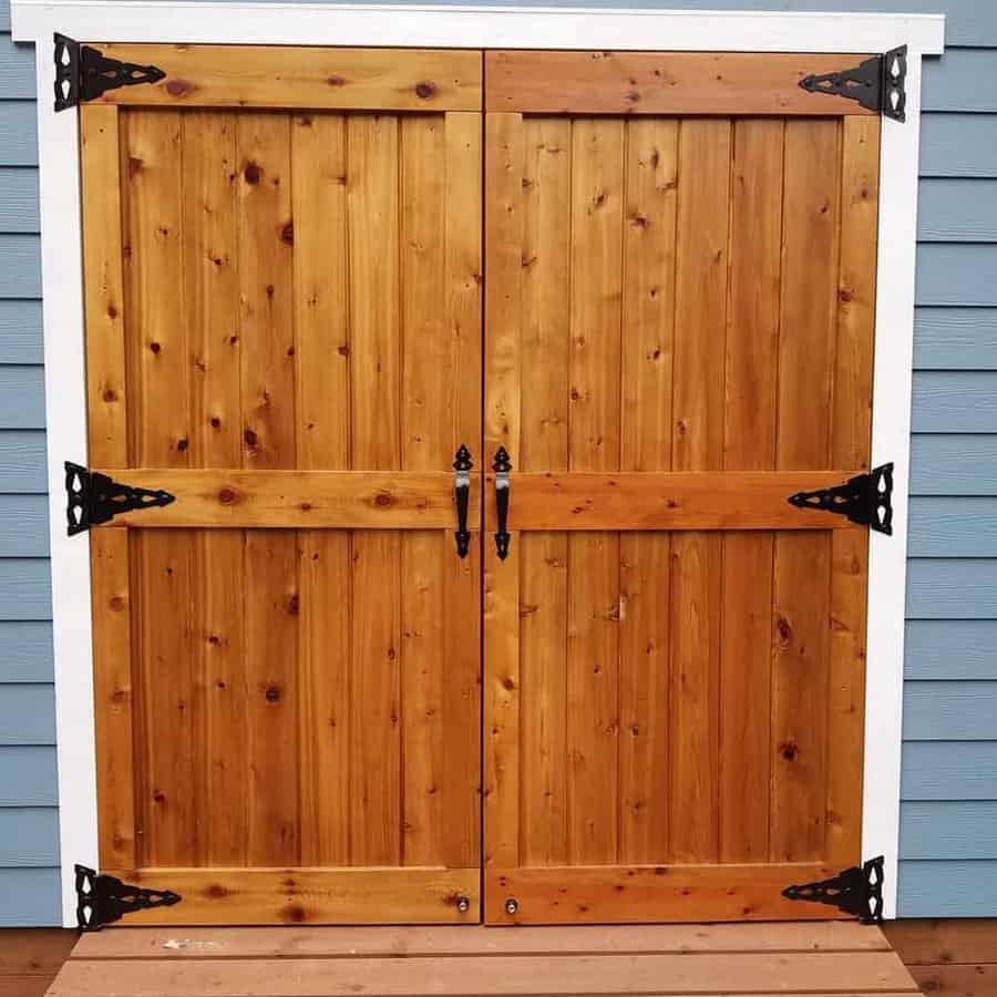 Siding Shed Door Ideas Melrosebotanicals