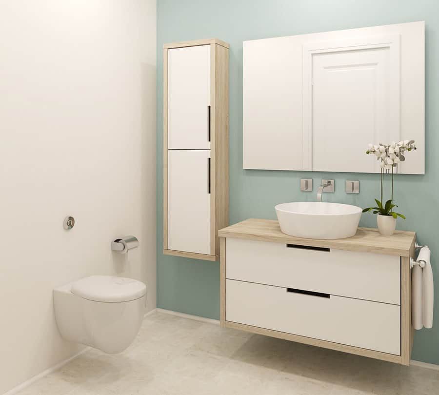 Blue Small Bathroom Color Ideas