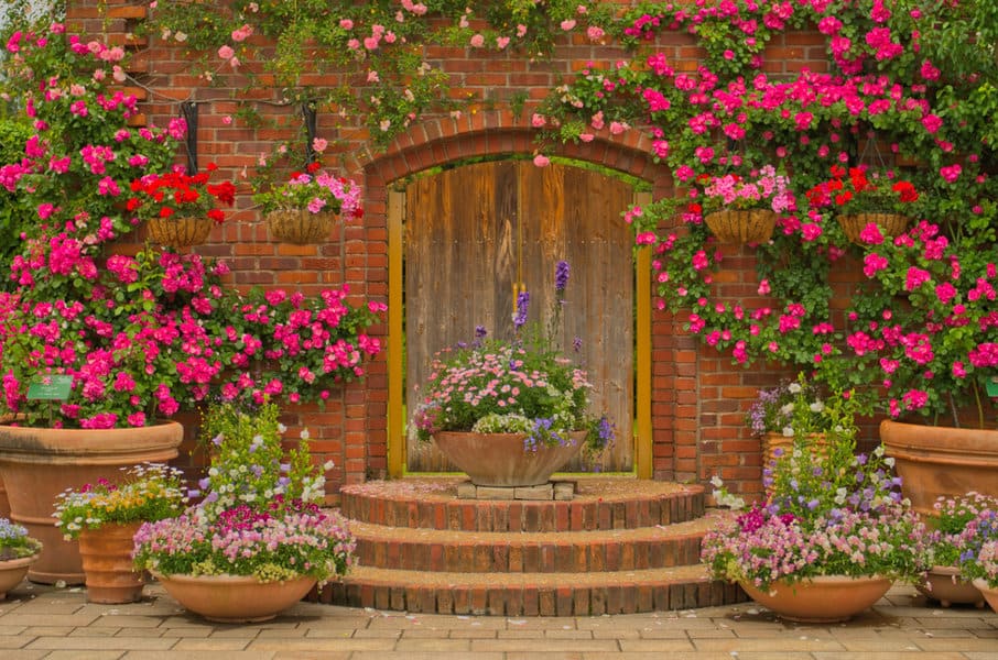 Brick Wall Garden Wall Ideas