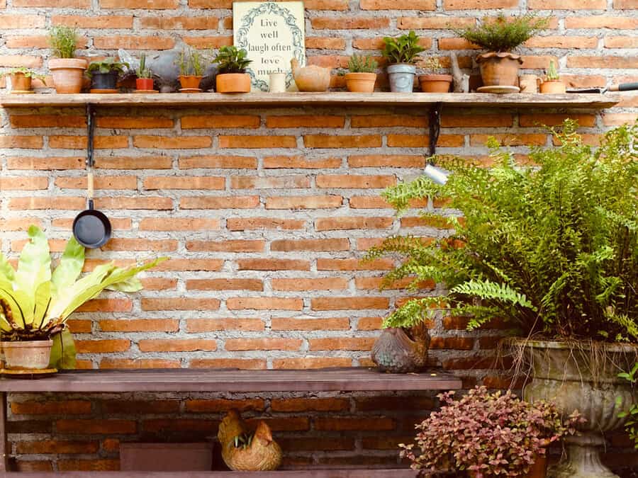 Brick Wall Garden Wall Ideas