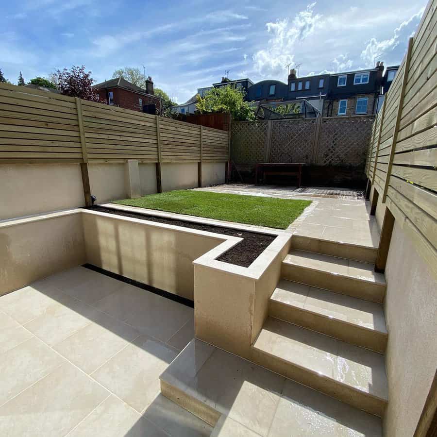 Contemporary Garden Wall Ideas Alex Green Landscapes