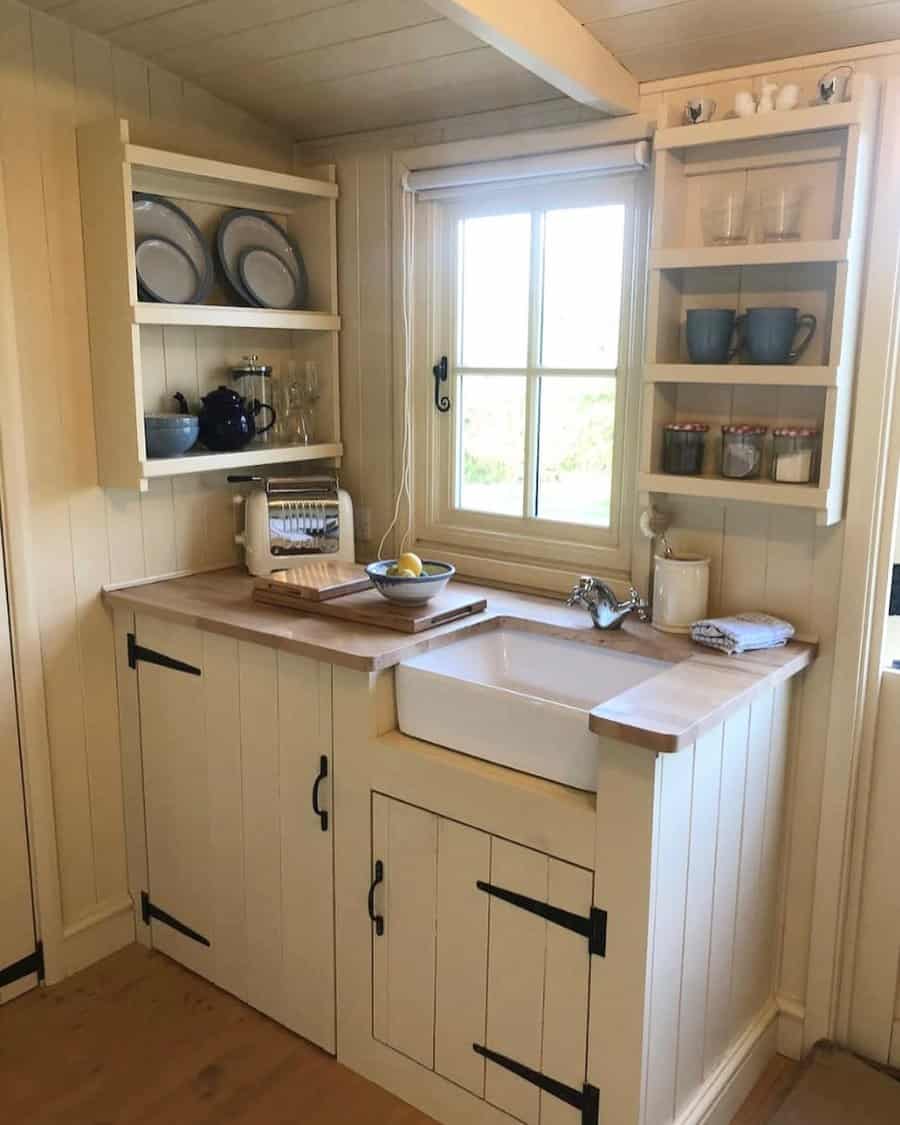 Country Tiny Kitchen Ideas Homewithsarah