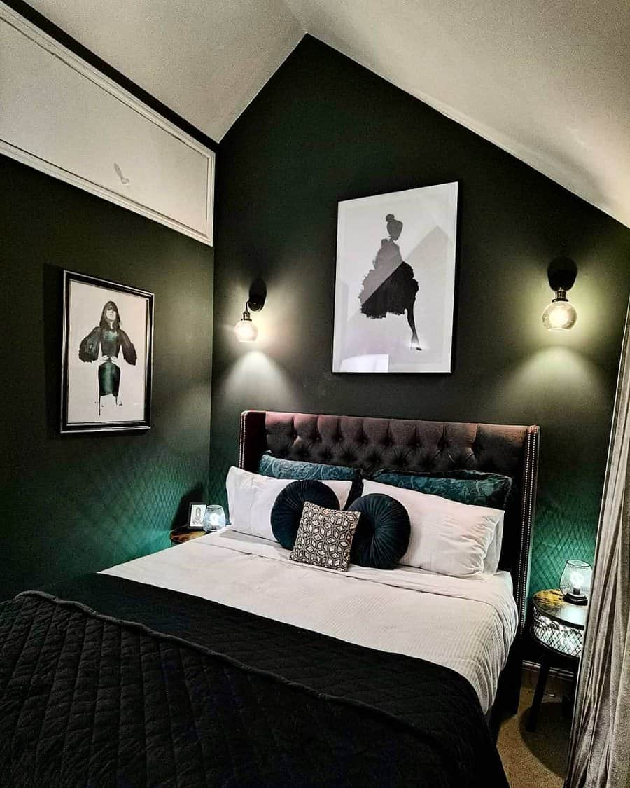 Dark Bedroom Color Ideas Atkin Abode