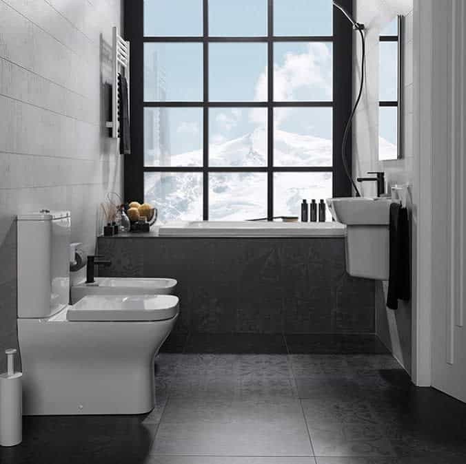 Dark Small Bathroom Color Ideas Surreytiles