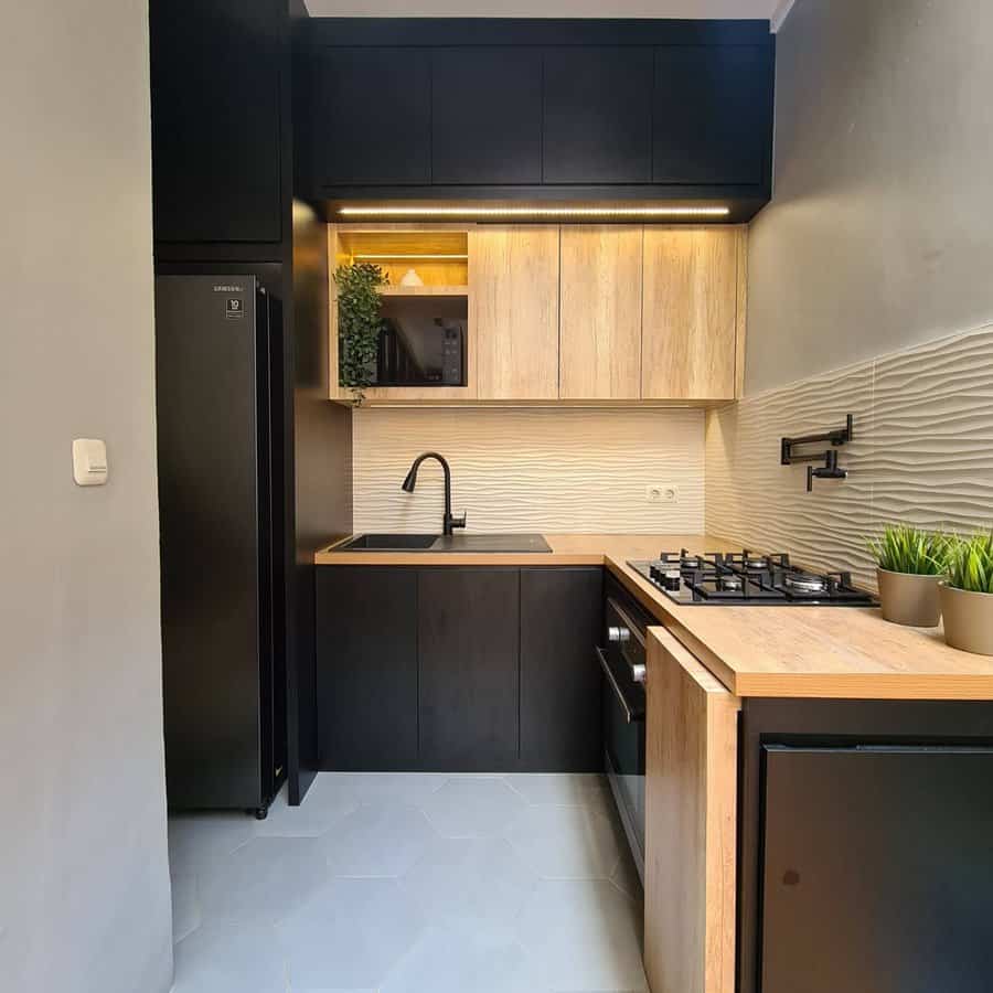 Dark Tiny Kitchen Ideas Kai Zuhause