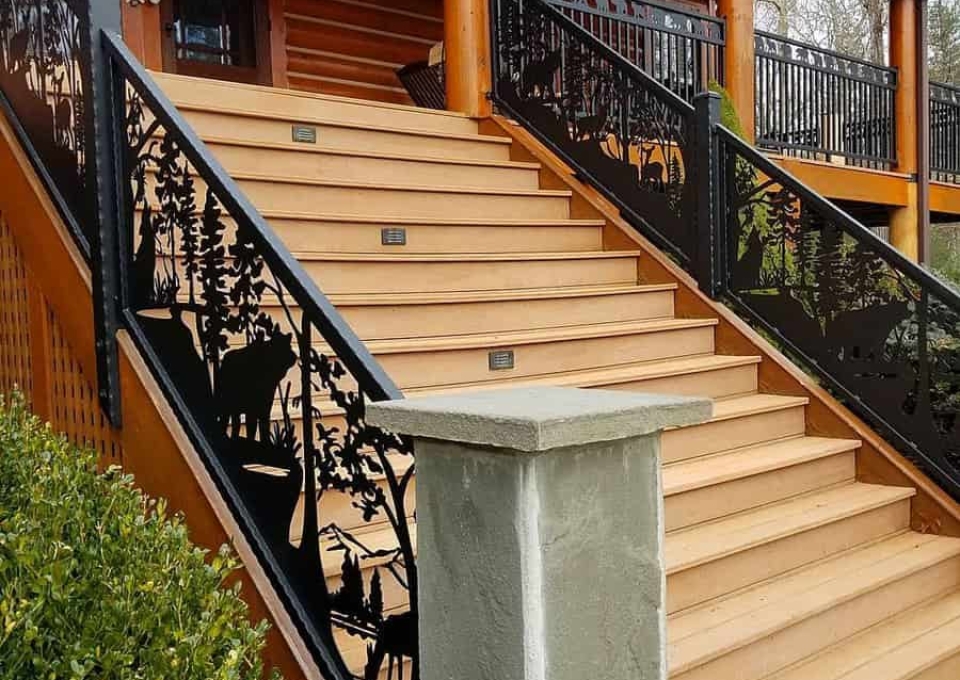 Decorative Wood Deck Railing Ideas Appalachianloghomerepair