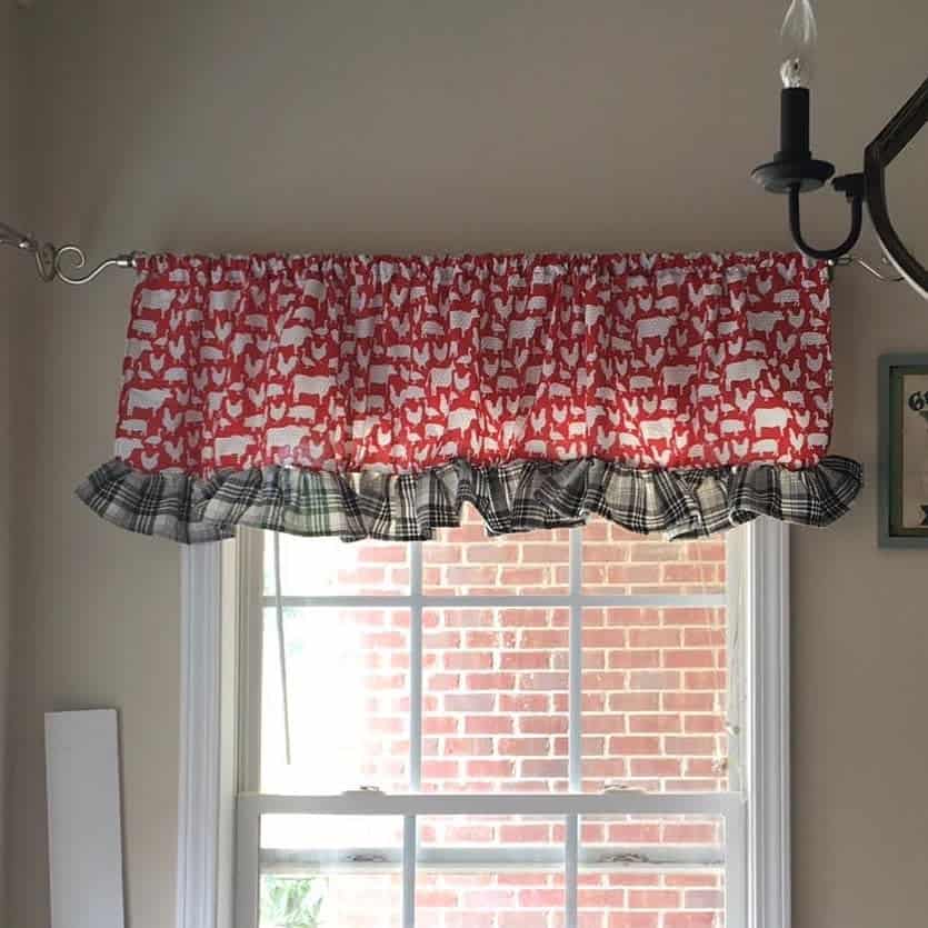 Farmhouse Kitchen Valance Ideas Foodfarmlive