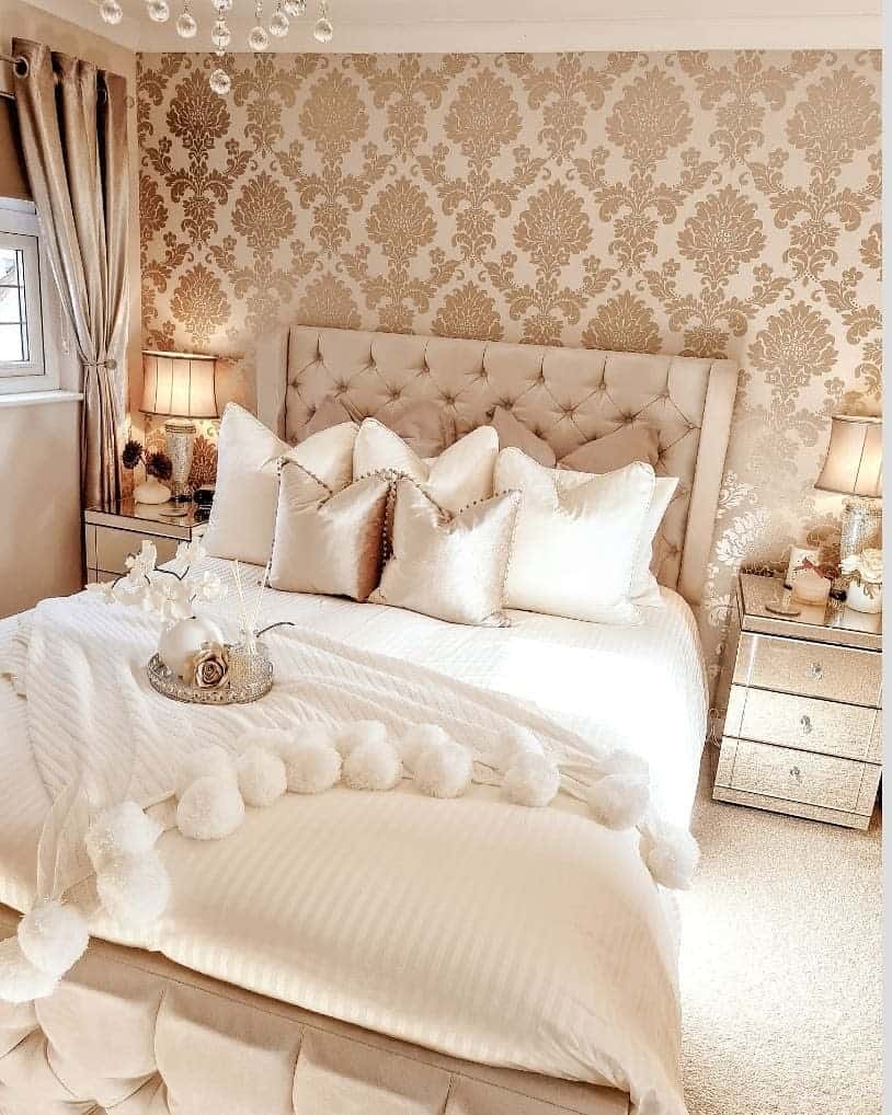 Feature Bedroom Wallpaper Ideas Our Housebubble