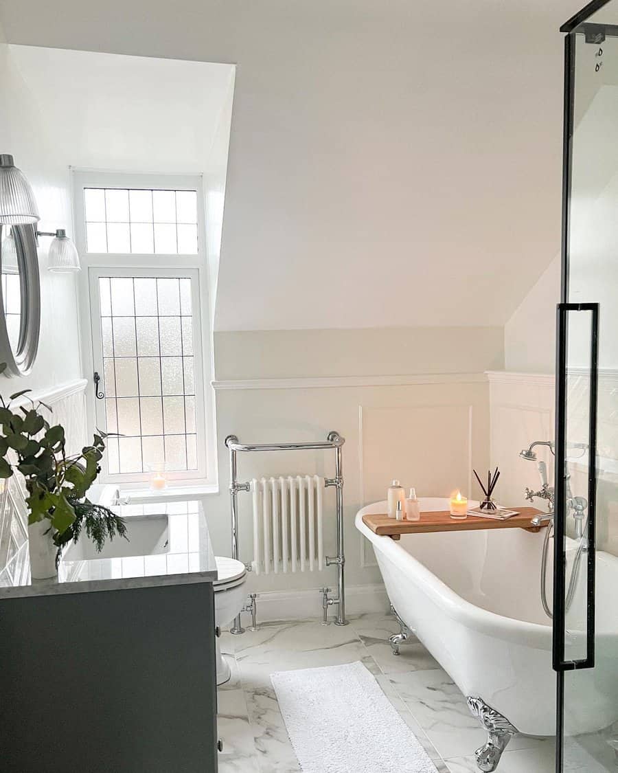 Freestanding Tub Small Bathroom Ideas With Tub Simplestories