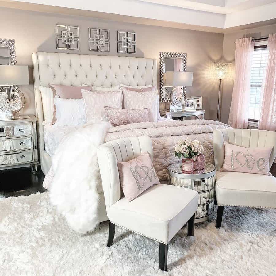 Glam Bedroom Ideas For Women Styled By Mlc