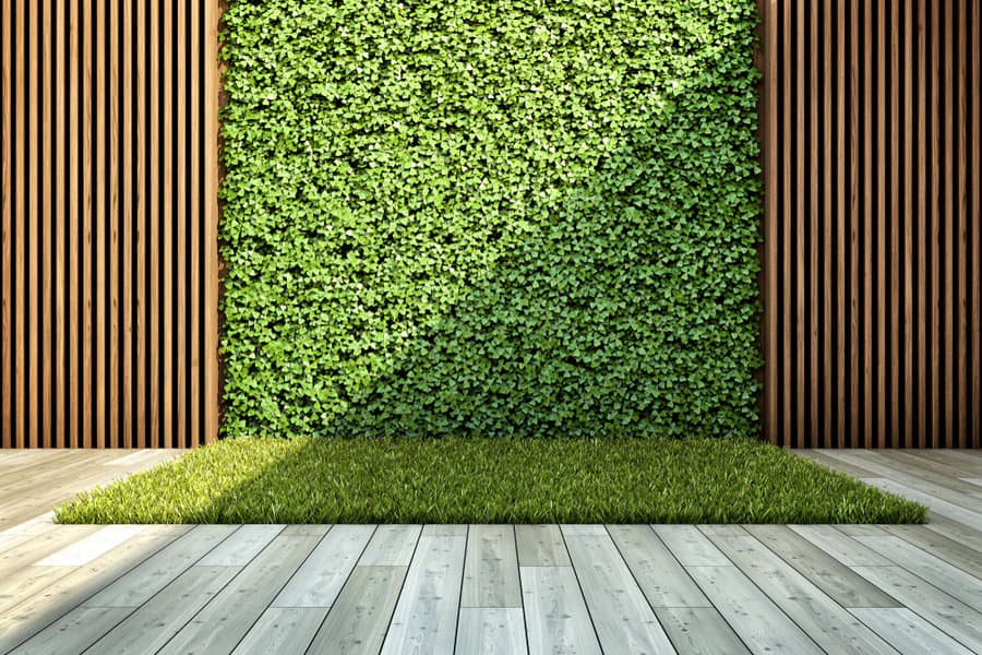 Grass Garden Wall Ideas