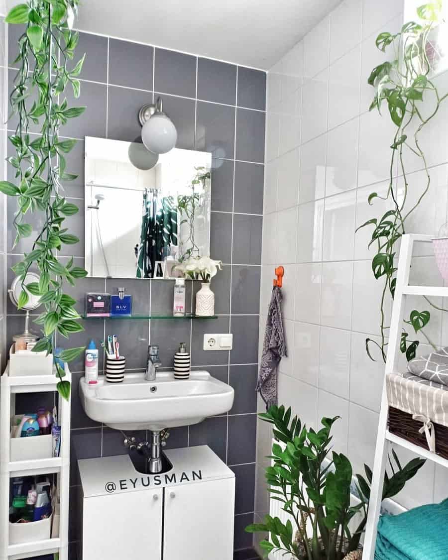 Gray Small Bathroom Color Ideas Hom Eyhome