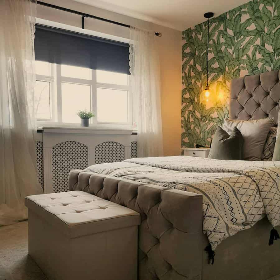 Green Bedroom Wallpaper Ideas My Shade Of Style