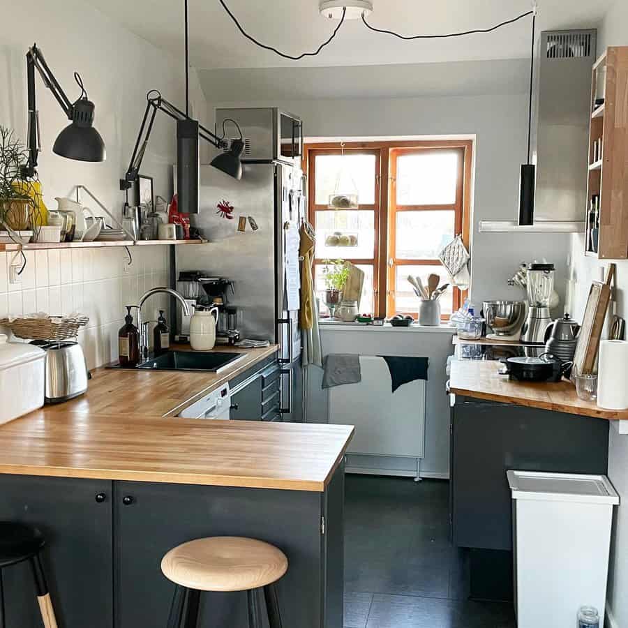 Industrial Tiny Kitchen Ideas Hausnordic