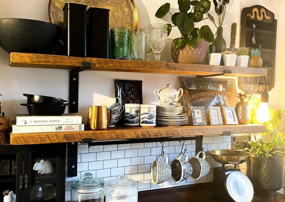 Kitchen Shelving Ideas Driftwoodandfern