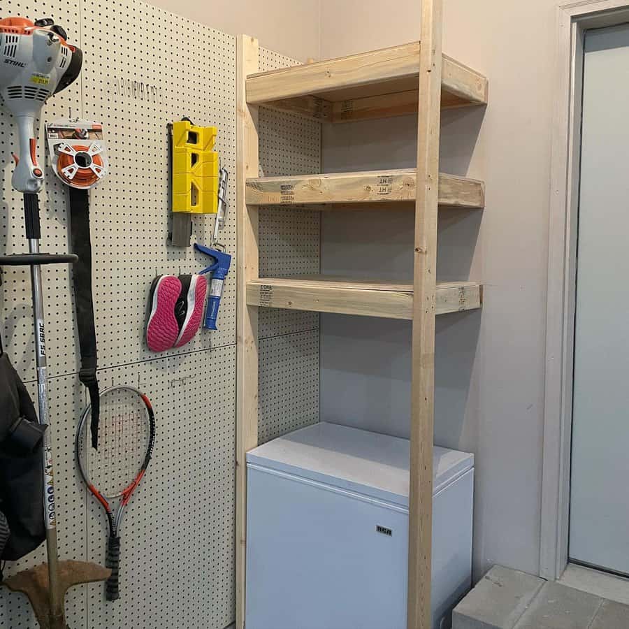 Large Pegboard Wall Garage Pegboard Ideas Builtwithheart