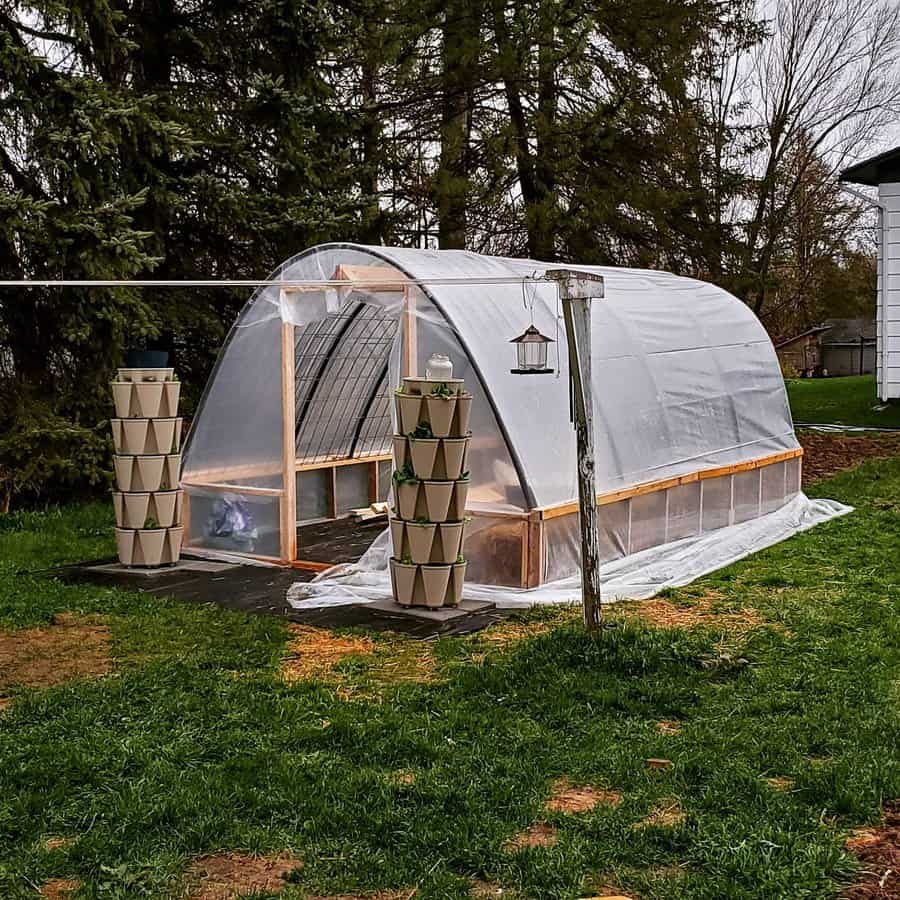 Low Cost Greenhouse Greenhouse Ideas Harmonyhallowshomestead