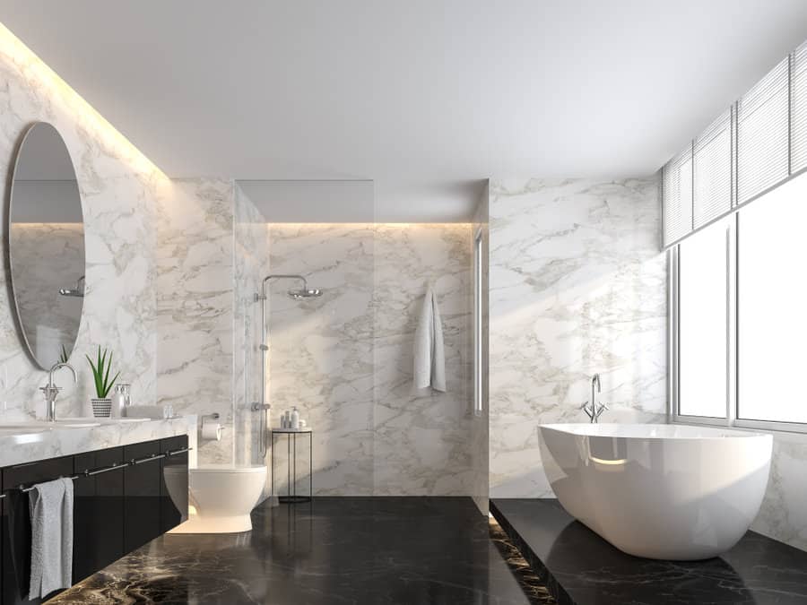 Luxury Black And White Bathroom Ideas