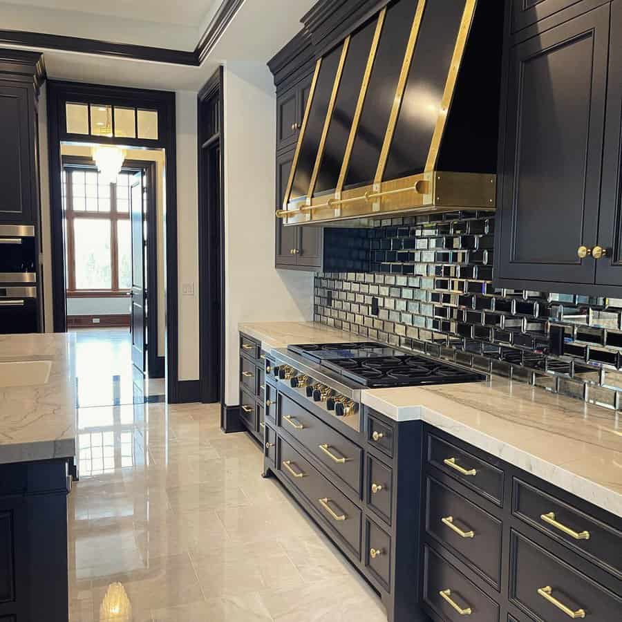 Luxury Galley Kitchen Ideas Amycarmandesign