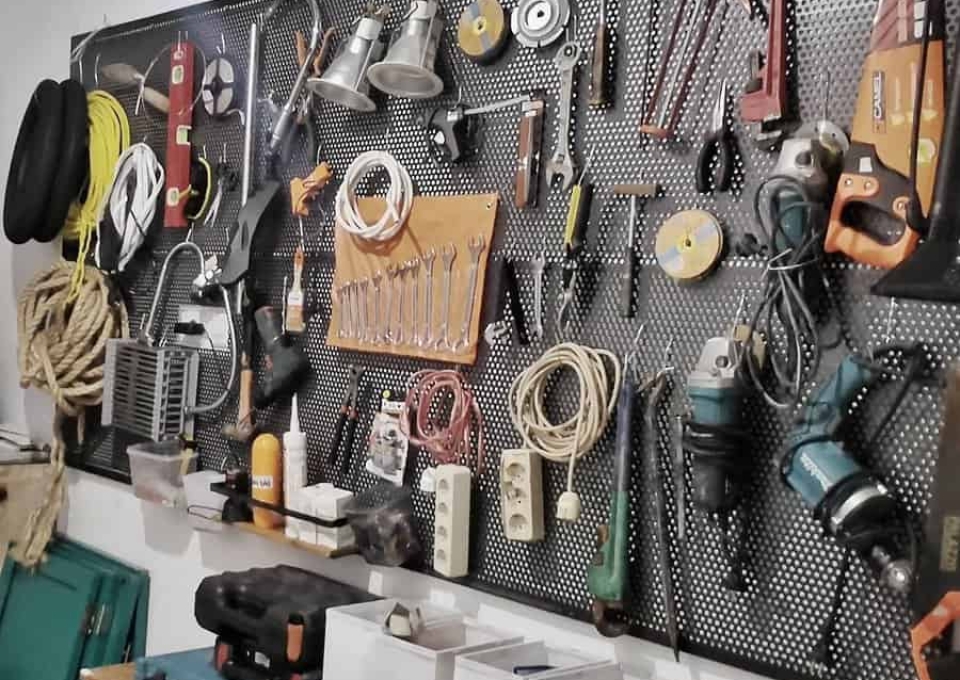 Metal Garage Pegboard Ideas Isni Ar