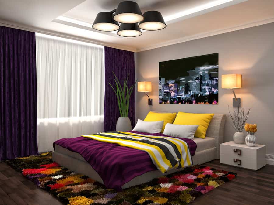 Modern Bedroom Curtain Ideas