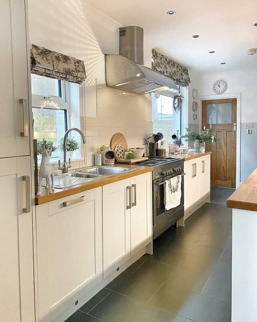 Modern Galley Kitchen Ideas Lindyandcohome