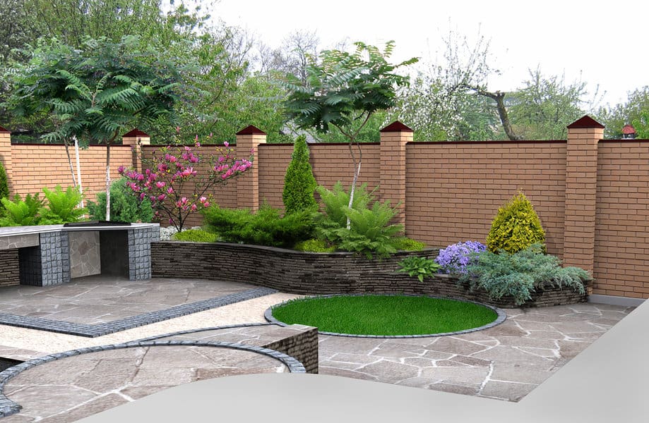 Modern Garden Wall Ideas