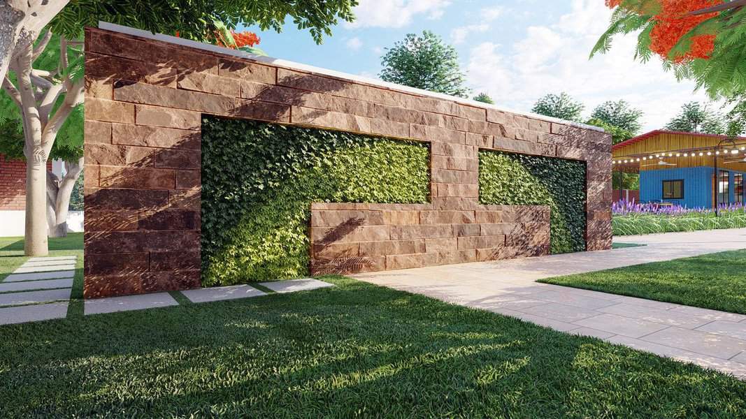 Modern Garden Wall Ideas Studiokadamb