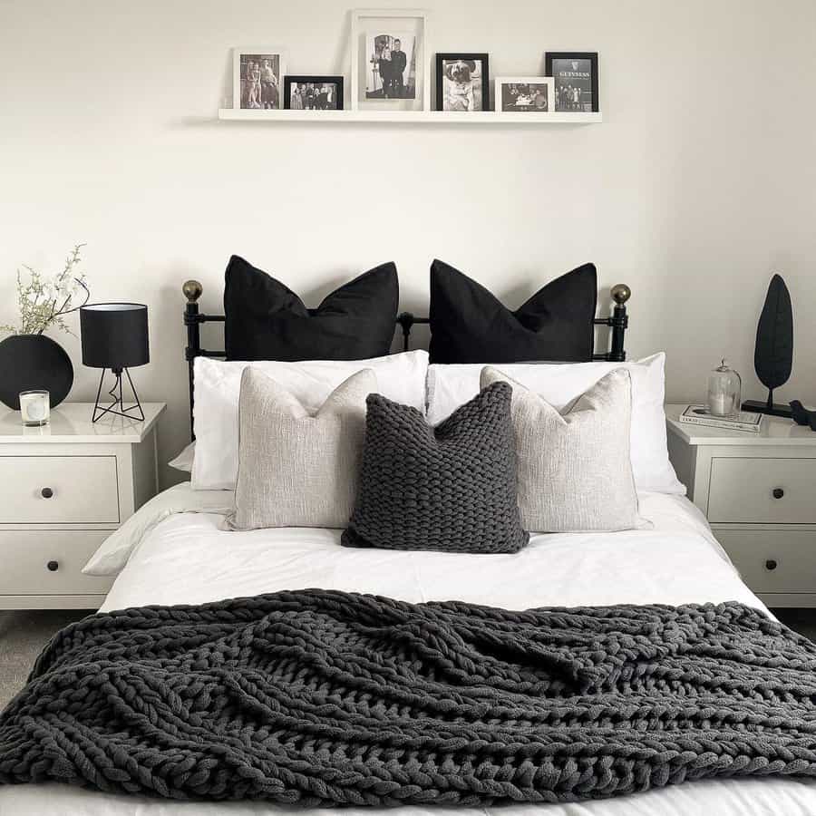 Monochrome Bedroom Color Ideas Wrightathomescotland