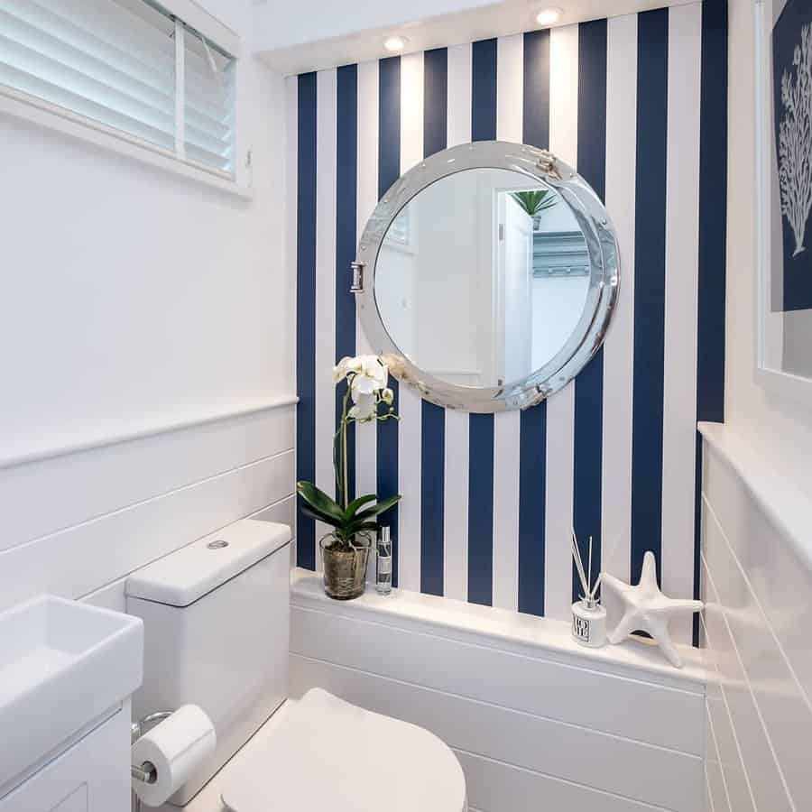 Nautical Blue Bathroom Ideas Wooldridge Interiors