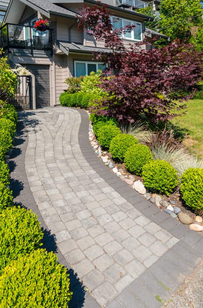 Pavers Sidewalk Ideas