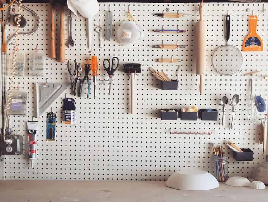 Pegboard Organization Garage Pegboard Ideas Dylancarrrey