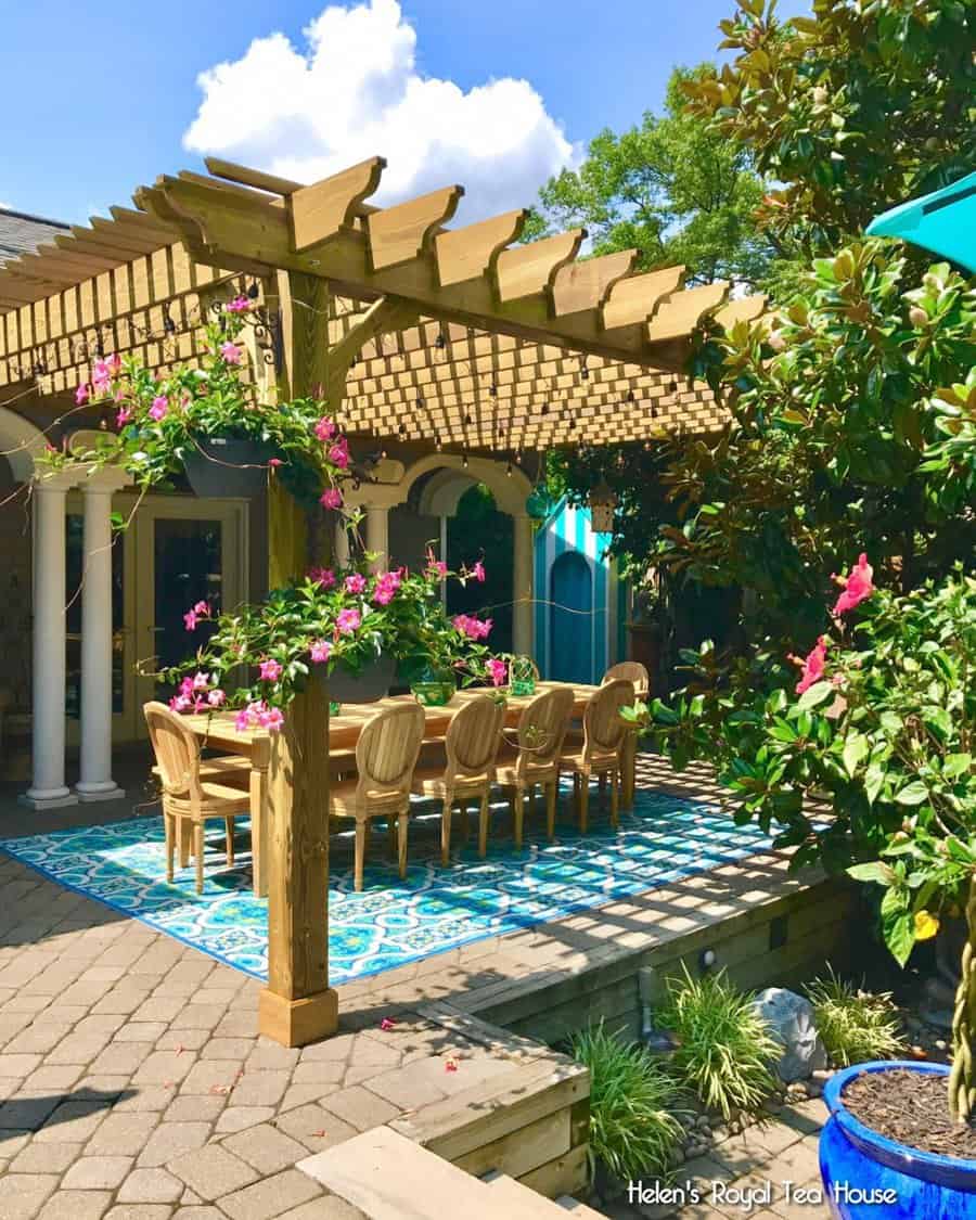 Pergola Patio Roof Ideas Helensroyalteahouse