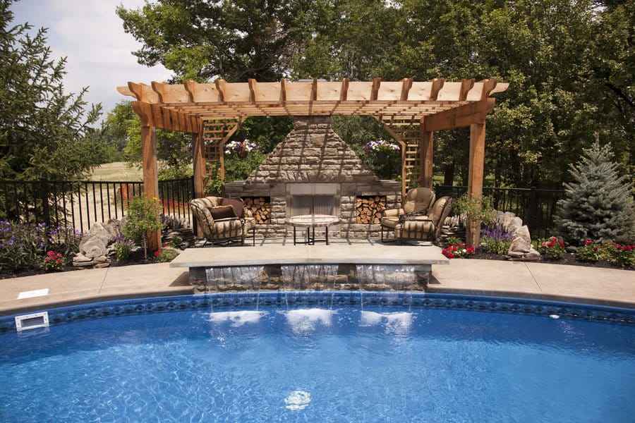 Pergola Pool Cabana Ideas