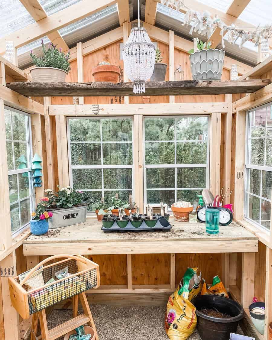 Potting Shed Greenhouse Ideas Carsonleslie