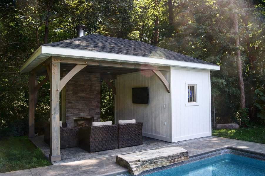 Prefab Pool Cabana Ideas Davlocontracting