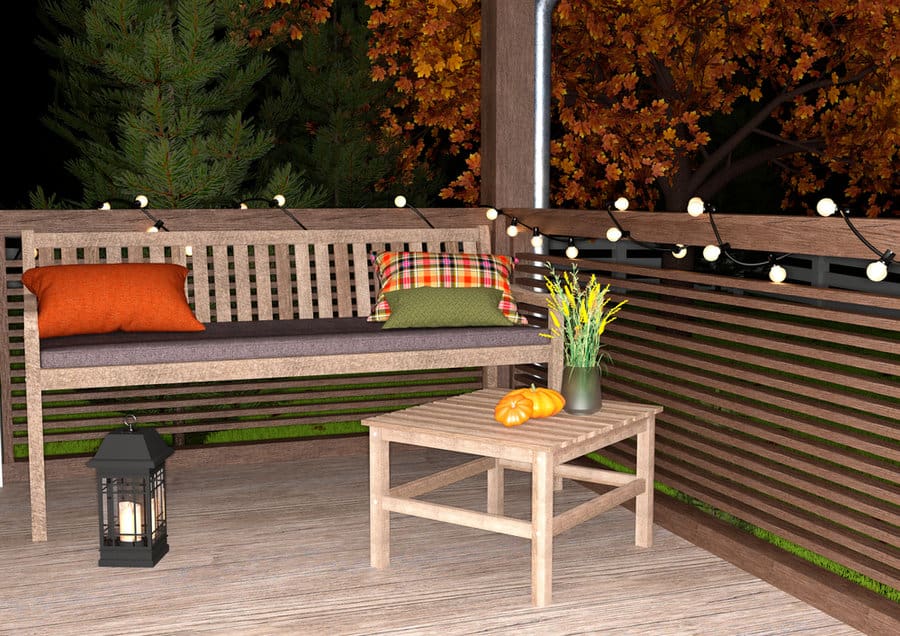 Privacy Wood Deck Railing Ideas