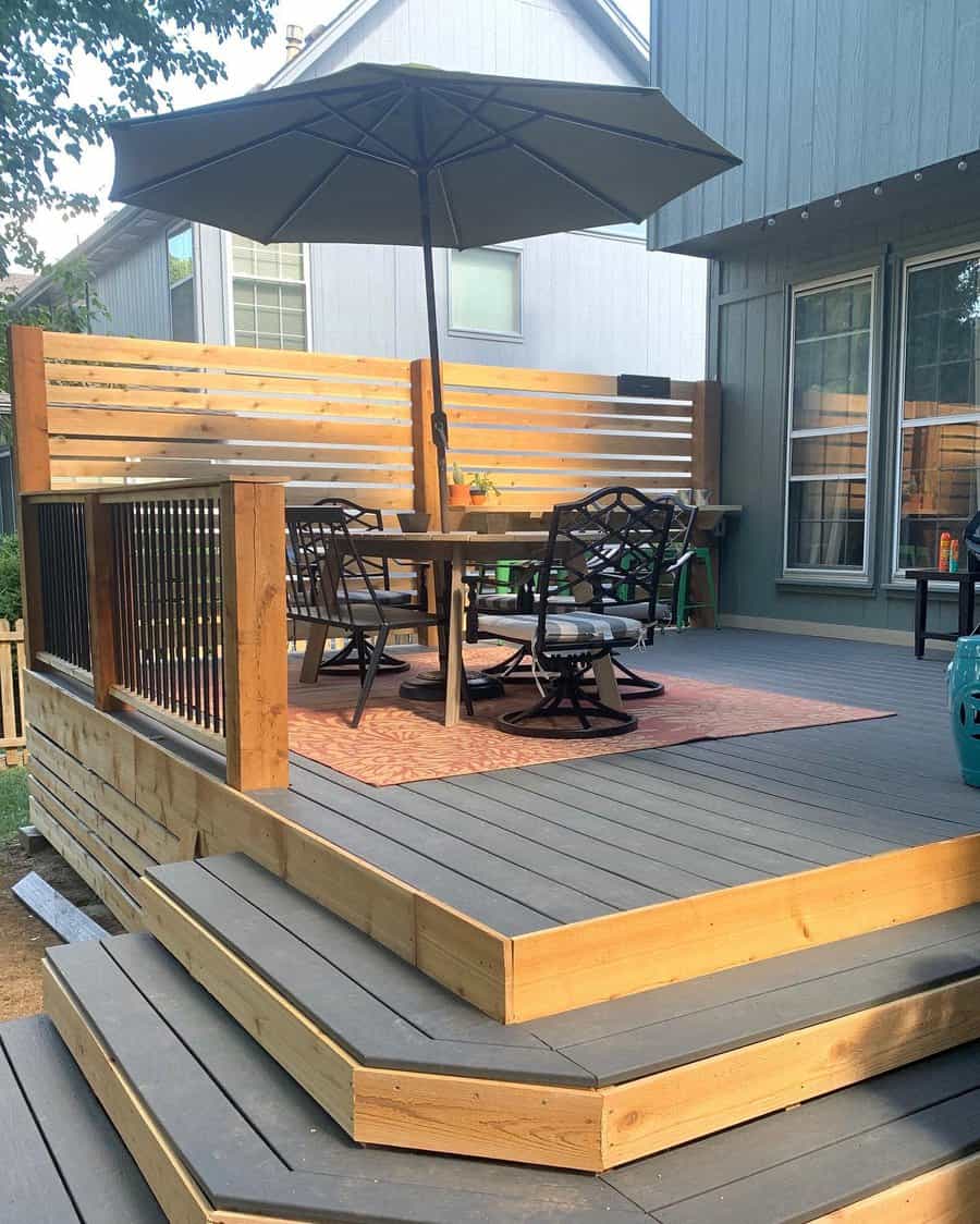 Privacy Wood Deck Railing Ideas Greatgatzby Life