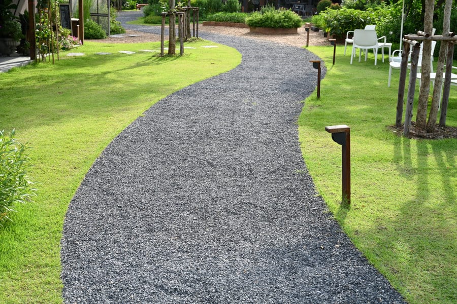 Rocks And Pebbles Sidewalk Ideas