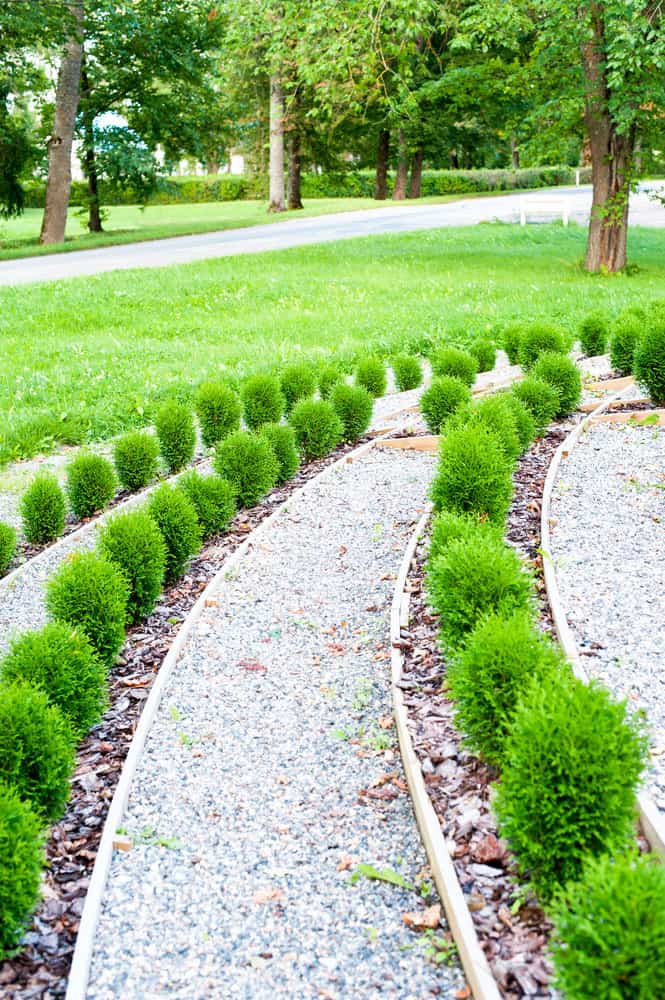 Rocks And Pebbles Sidewalk Ideas