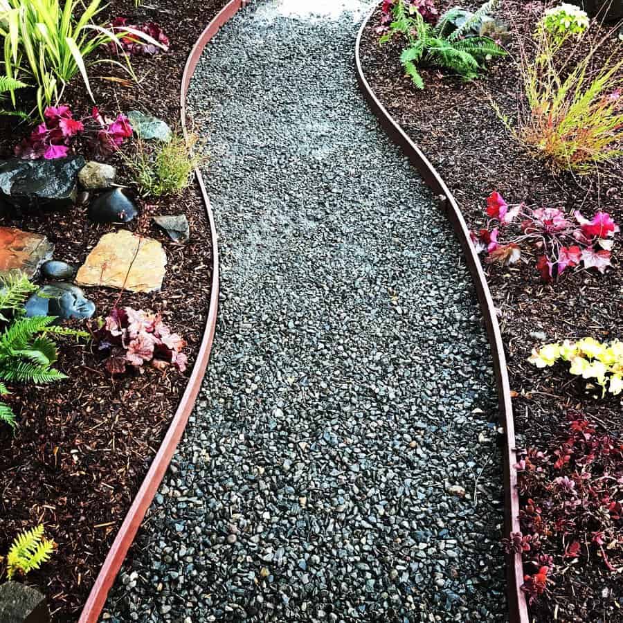 Rocks And Pebbles Sidewalk Ideas Cobbscape