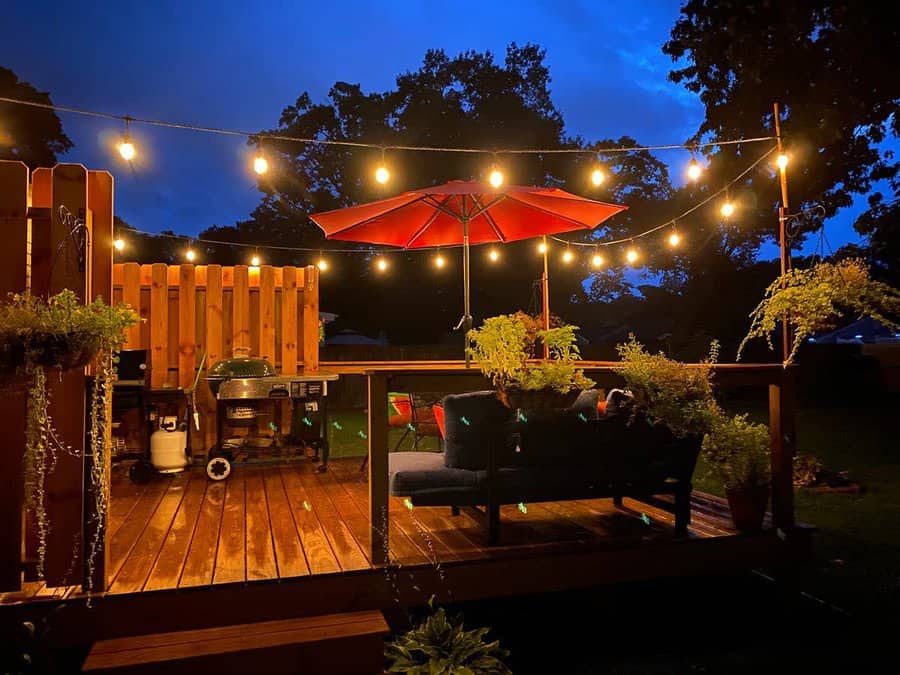 Rustic Backyard Lighting Ideas Selenakarmel