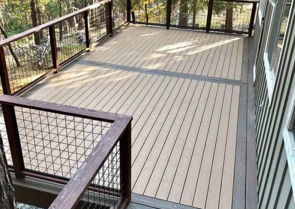 Rustic Wood Deck Railing Ideas Greenacresconstruction