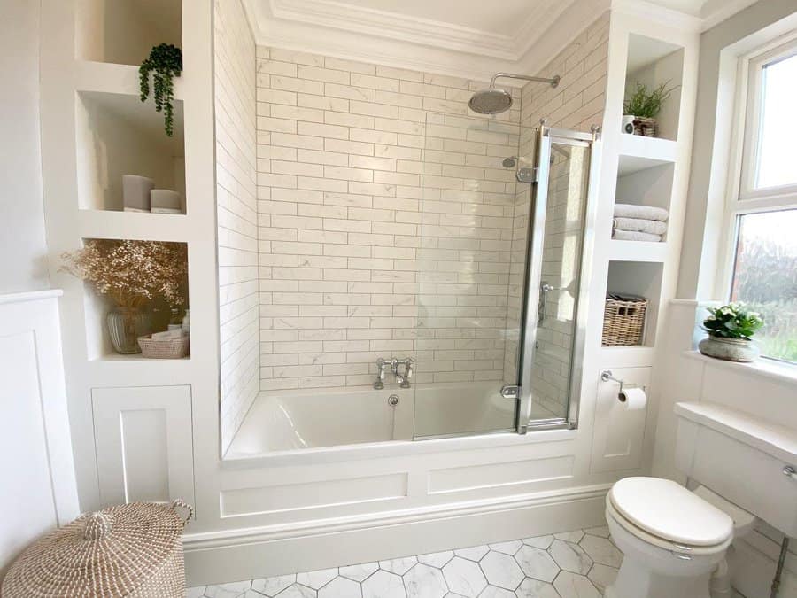 Shower Small Bathroom Ideas With Tub Real Family Home