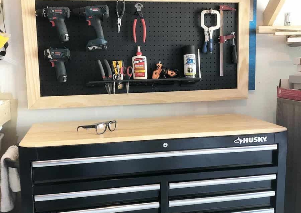 Small Garage Pegboard Ideas Daniraehome