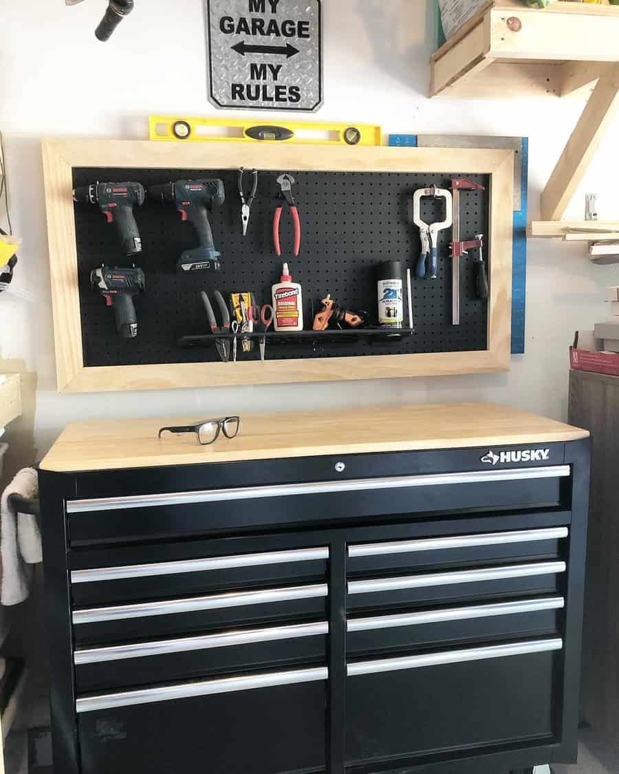 Small Garage Pegboard Ideas Daniraehome