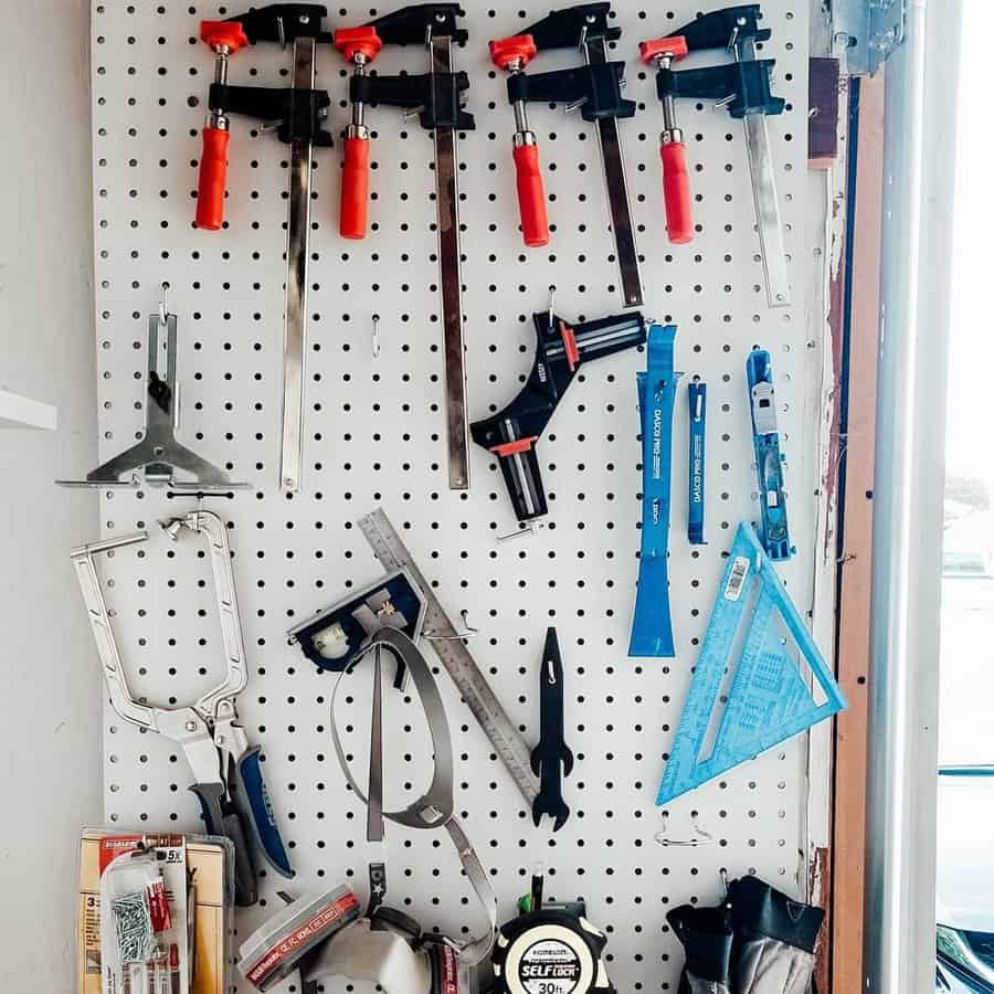 Small Garage Pegboard Ideas Diywithrnb