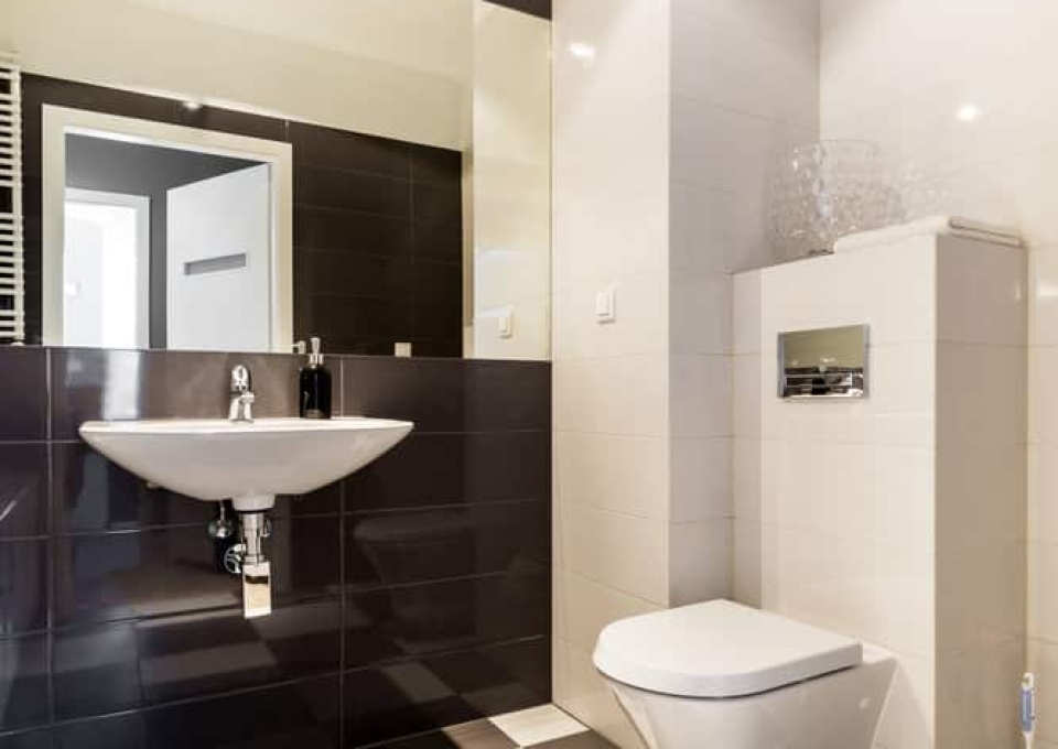 Tiles Black And White Bathroom Ideas