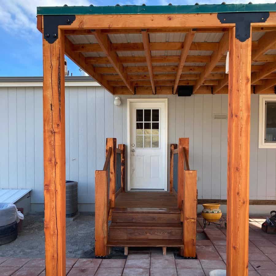 Timber Framed Patio Roof Ideas Solvesonbuilders